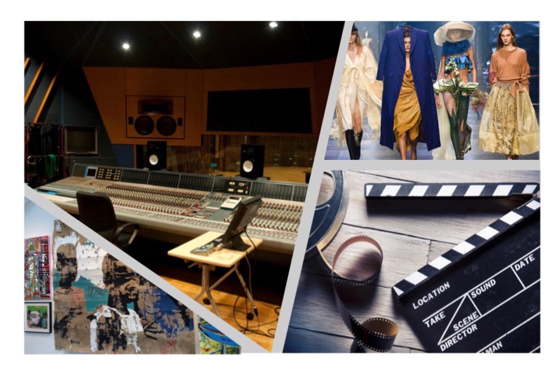 Atlanta creative industries: music production, fashion, visual art and film